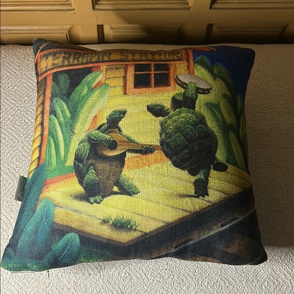 Terrapin Station
THROW PILLOW Turtle Dance Decorative Pillow - Picture 1 of 2